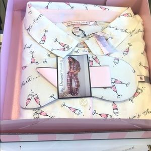 Victoria secret flannel pjs brand new